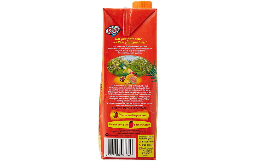 Real Fruit Power Mixed Fruit   Tetra Pack  1 litre